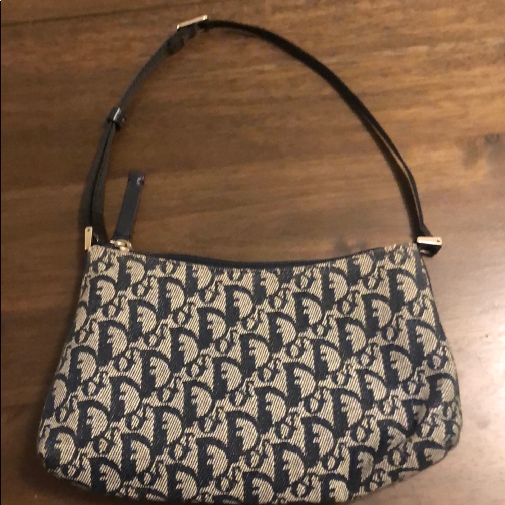 Christian Dior Vintage Trotter Shoulder Bag